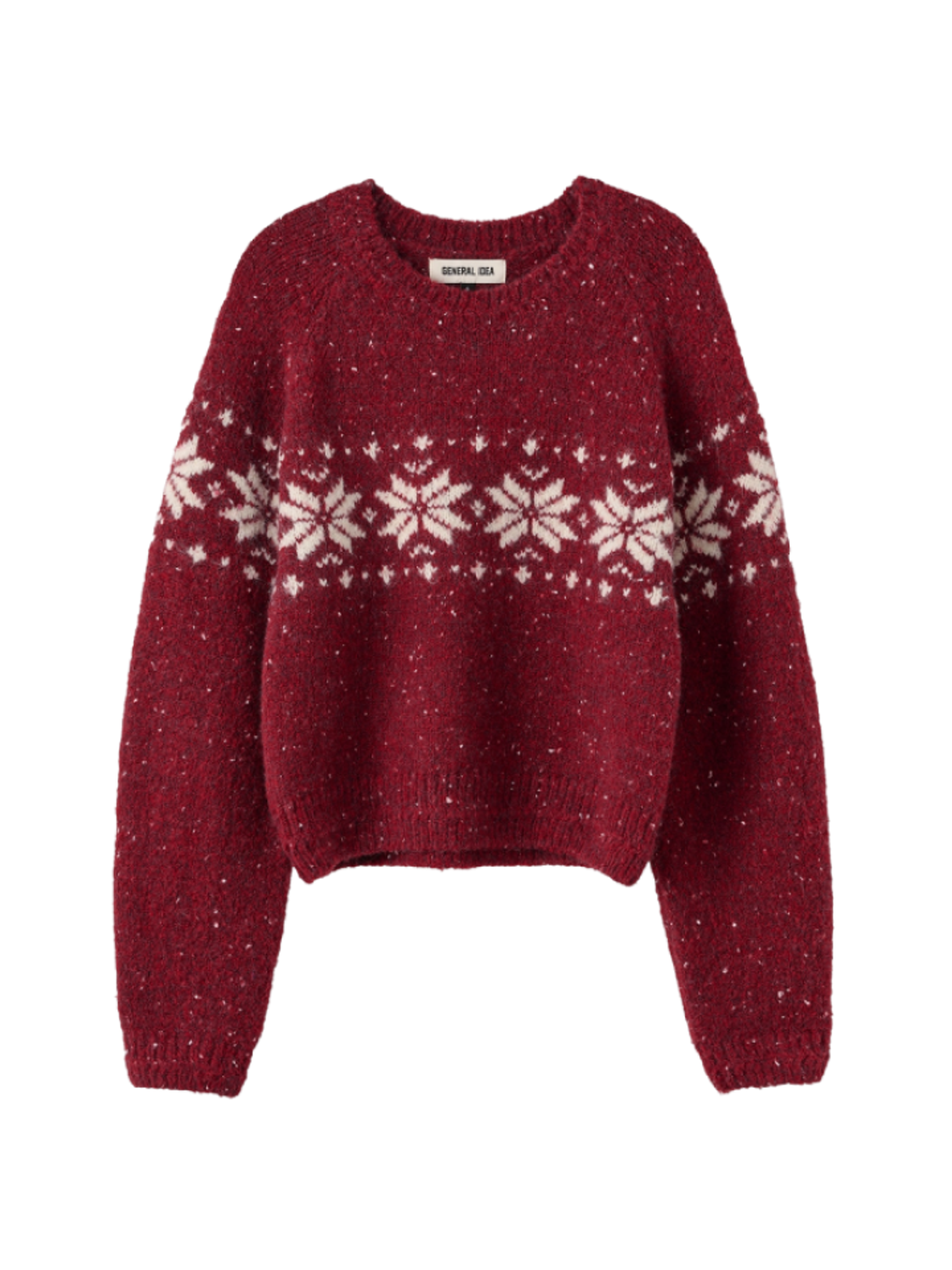 GENERAL IDEA dust snow knit pullover