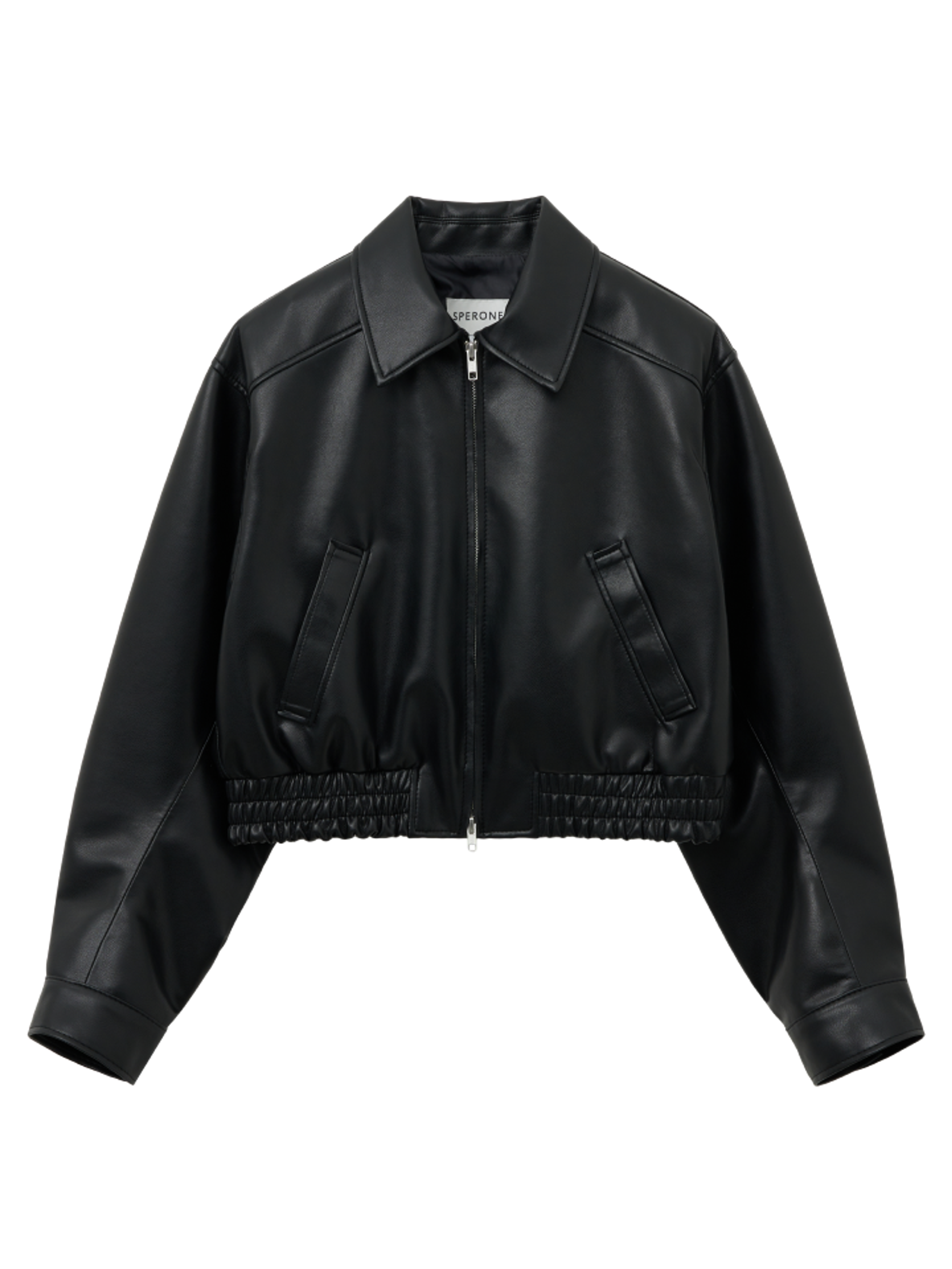 Sperone Кожаная укороченная куртка