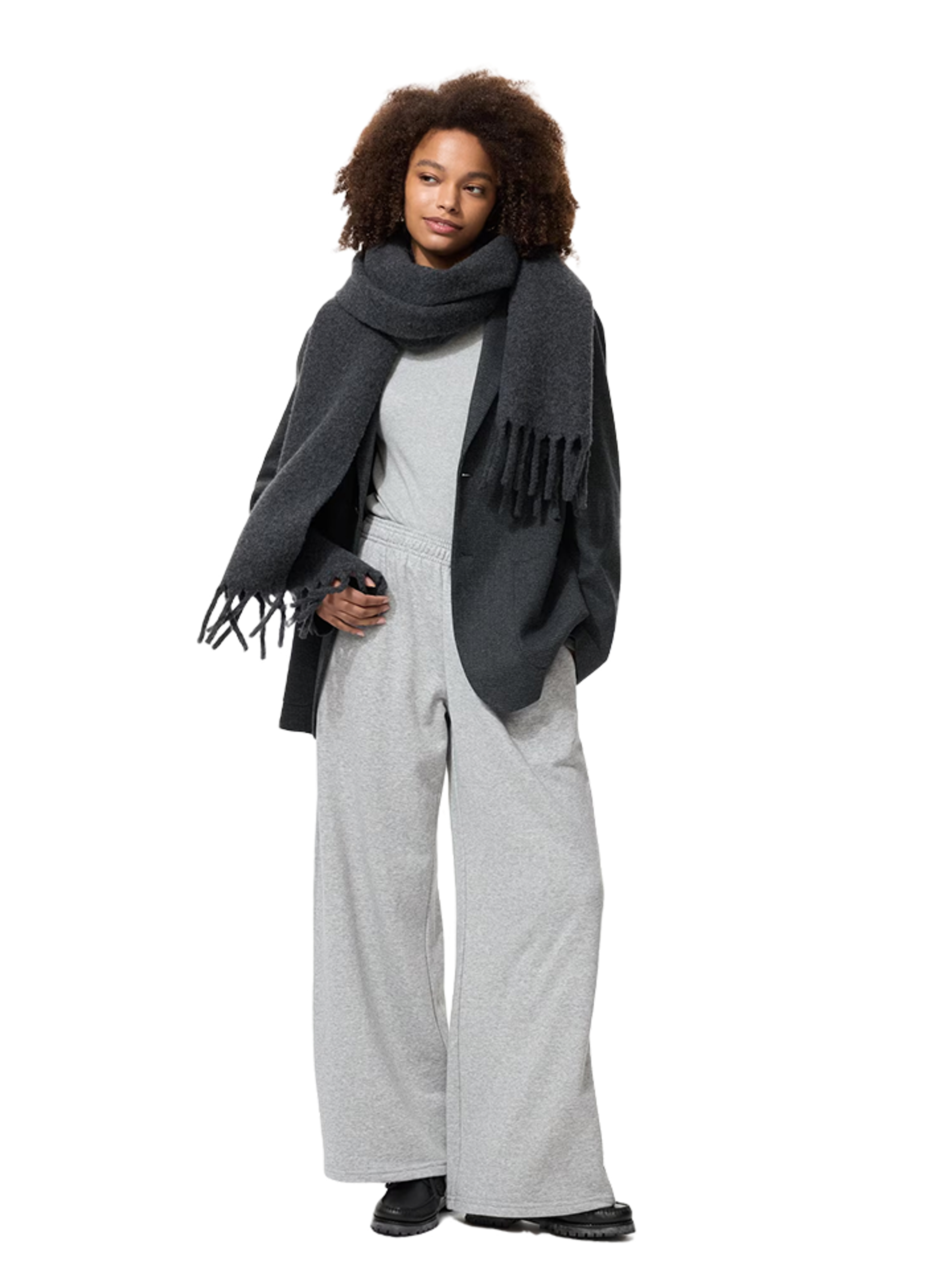 Uniqlo Широкие спортивные брюки