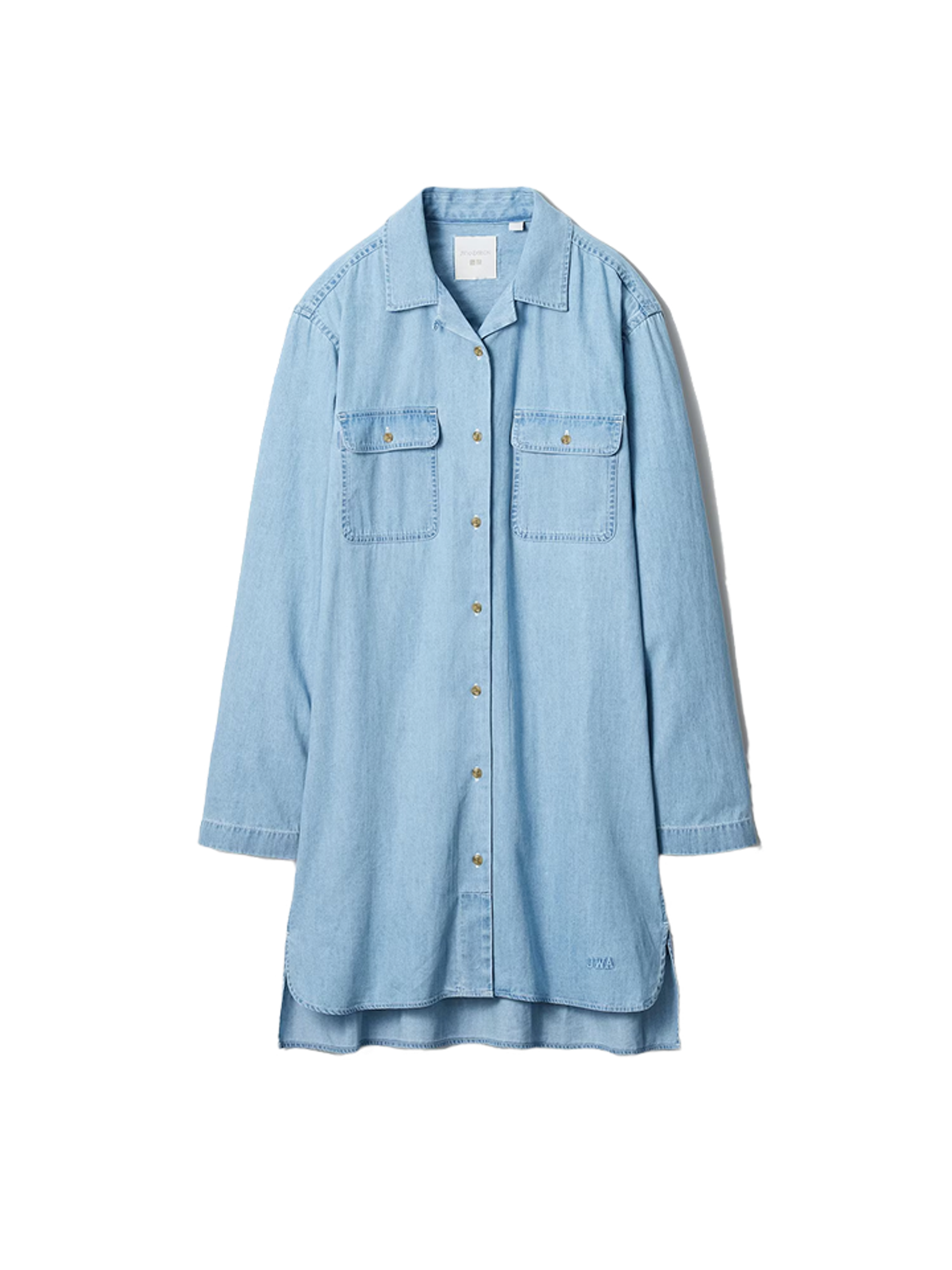 Uniqlo Джинсовое платье-рубашка