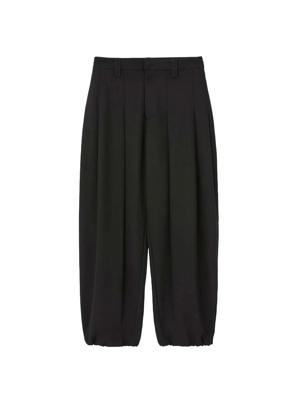 DNSR Multipleated wide slacks black