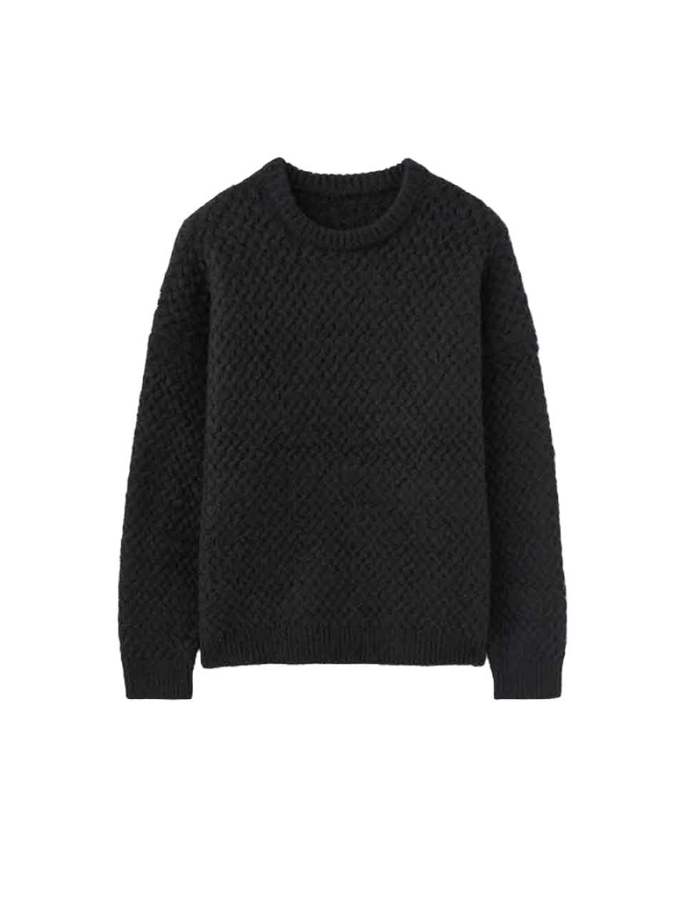 DNSR X-weave knit black